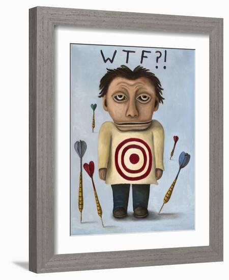 WTF 2-Leah Saulnier-Framed Giclee Print