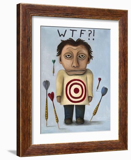 WTF 2-Leah Saulnier-Framed Giclee Print