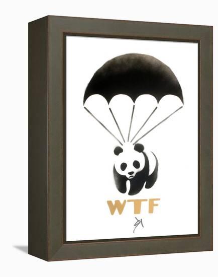 WTF-Juan Sly-Framed Stretched Canvas