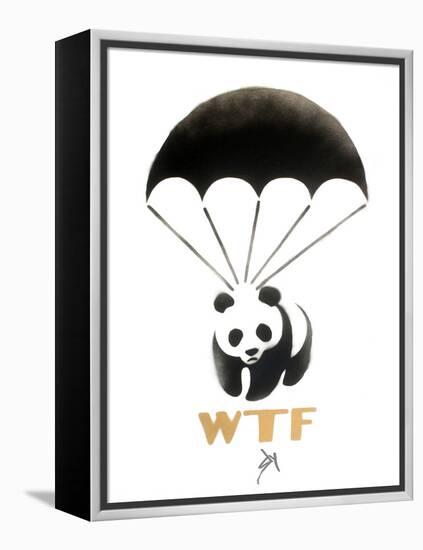 WTF-Juan Sly-Framed Stretched Canvas