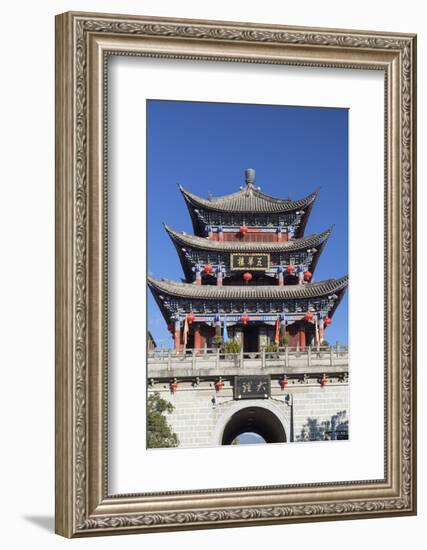 Wu Hua Gate, Dali, Yunnan, China, Asia-Ian Trower-Framed Photographic Print