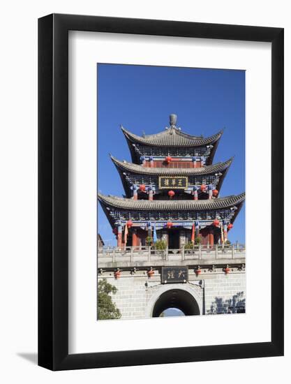 Wu Hua Gate, Dali, Yunnan, China, Asia-Ian Trower-Framed Photographic Print