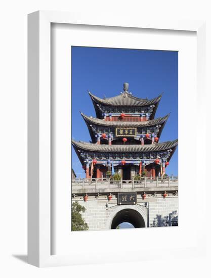 Wu Hua Gate, Dali, Yunnan, China, Asia-Ian Trower-Framed Photographic Print