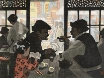 Chatting over Tea-Wu Jide-Art Print