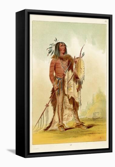 Wun-Nes-Tou Medicine-Man of the Blackfeet People-George Catlin-Framed Premier Image Canvas