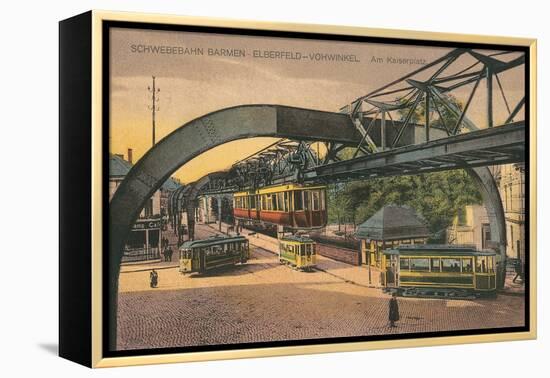 Wuppertal Schwebebahn Wohwinkel, Germany-null-Framed Stretched Canvas