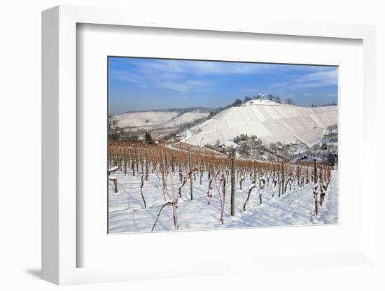 Wurttemberg Mausoleum in the Vineyards in Winter-Markus Lange-Framed Photographic Print