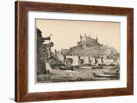 'Wurzburg', c1820 (1915)-Samuel Prout-Framed Giclee Print