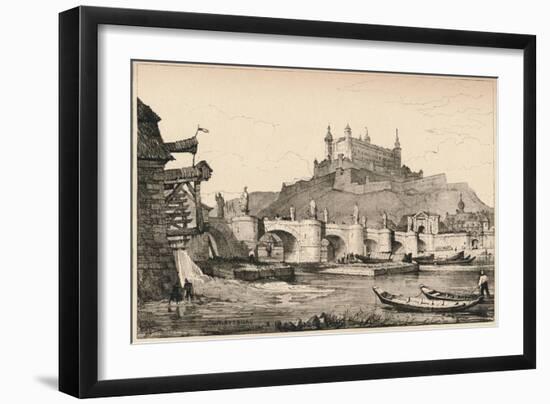 'Wurzburg', c1820 (1915)-Samuel Prout-Framed Giclee Print