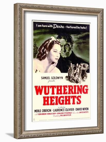 Wuthering Heights, 1939-null-Framed Art Print