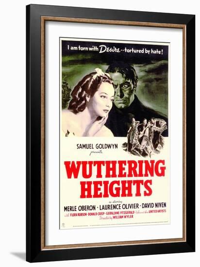 Wuthering Heights, 1939-null-Framed Art Print