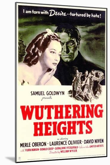 Wuthering Heights, 1939-null-Mounted Art Print