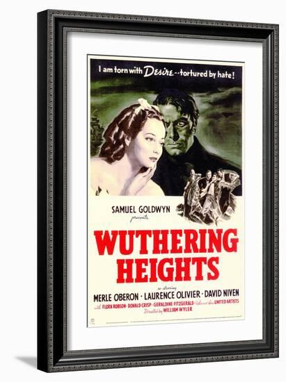 Wuthering Heights, 1939-null-Framed Art Print