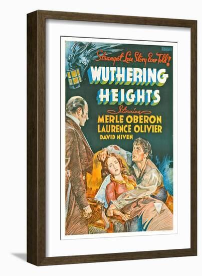 Wuthering Heights, 1939-null-Framed Art Print