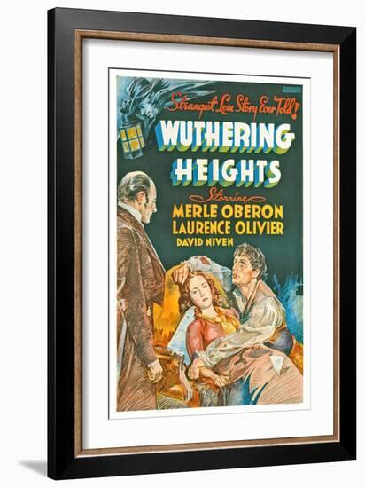 Wuthering Heights, 1939-null-Framed Art Print