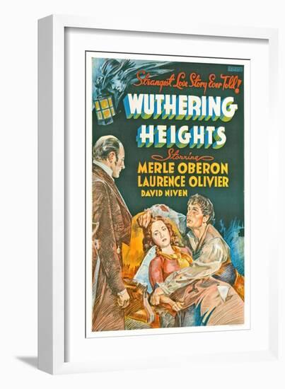 Wuthering Heights, 1939-null-Framed Art Print