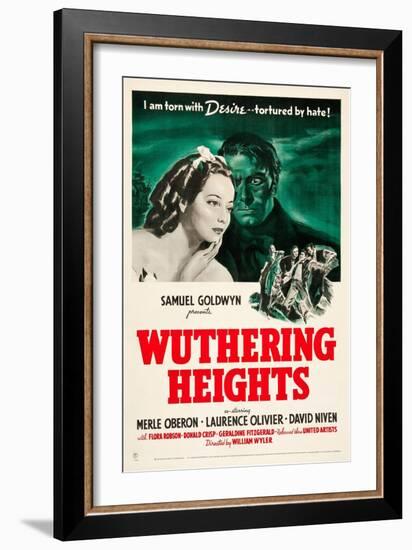 Wuthering Heights, 1939-null-Framed Giclee Print