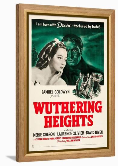 Wuthering Heights, 1939-null-Framed Premier Image Canvas