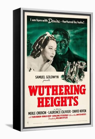 Wuthering Heights, 1939-null-Framed Premier Image Canvas