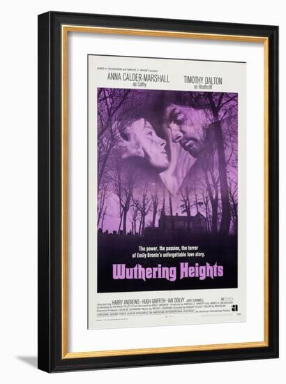 Wuthering Heights, from Left: Anna Calder-Marshall, Timothy Dalton, 1970-null-Framed Premium Giclee Print