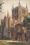 Durham, Distant View 1905-WW Collins-Art Print