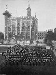 Officers of the 1st Suffolk Regiment at the Tower of London, 1895-WW Rouch-Giclee Print