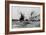 WW1 - British Hospital Ship Anglia Sinks, November 17th 1915-Charles Dixon-Framed Art Print