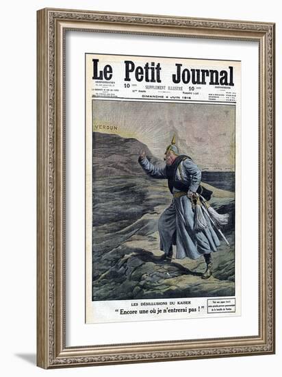 WW1 Cartoon, Pj Verdun-null-Framed Art Print