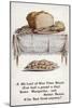 Ww1 Rationing Illustration of War Time Bread-null-Mounted Giclee Print