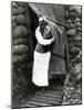 WWI, AEF Army Nurse Wearing Gas Mask-Science Source-Mounted Giclee Print