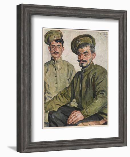 WWI Armenian Soldiers-null-Framed Art Print