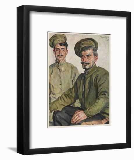 WWI Armenian Soldiers-null-Framed Art Print