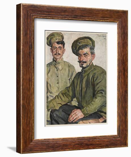 WWI Armenian Soldiers-null-Framed Art Print