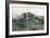 WWI British Tank in Action on the Western Front, 1917-English Photographer-Framed Photographic Print