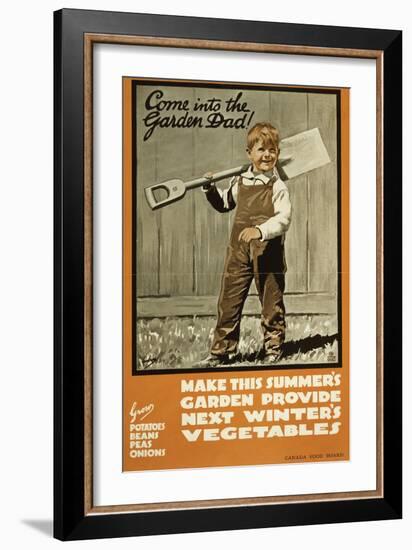 WWI: Farming, C. 1915-Joseph Ernest Sampson-Framed Giclee Print