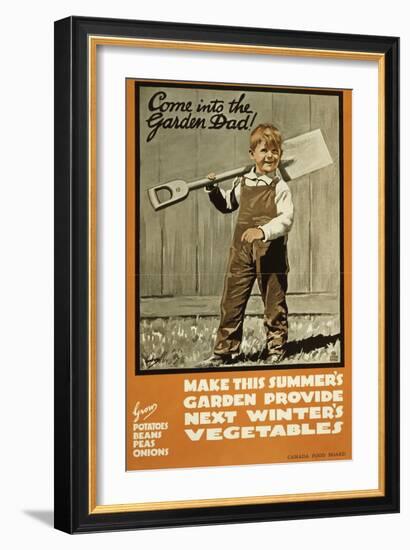 WWI: Farming, C. 1915-Joseph Ernest Sampson-Framed Giclee Print