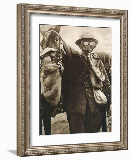 WWI: Gas Warfare-null-Framed Photographic Print