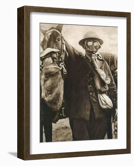 WWI: Gas Warfare-null-Framed Photographic Print