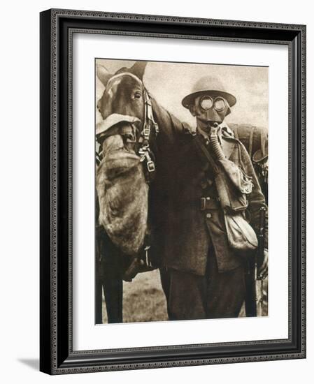 WWI: Gas Warfare-null-Framed Photographic Print