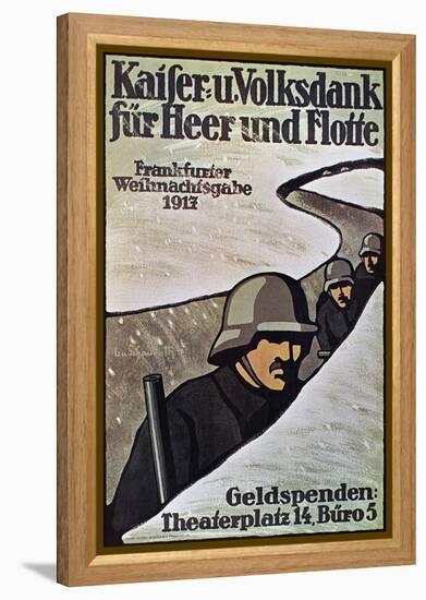 WWI: German Poster, 1917-Lisa von Schauroth-Framed Premier Image Canvas