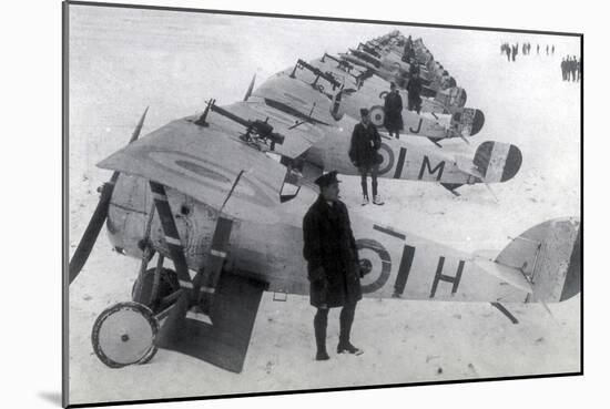 WWI, No. 1 RAF Squadron, 1917-Science Source-Mounted Giclee Print