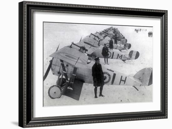 WWI, No. 1 RAF Squadron, 1917-Science Source-Framed Giclee Print