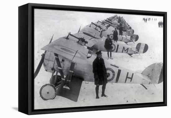 WWI, No. 1 RAF Squadron, 1917-Science Source-Framed Premier Image Canvas