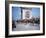 WWI Victory Parade Passing Through the Arc De Triomphe Led by French Marshals Joffre and Foch-Francois Flameng-Framed Giclee Print