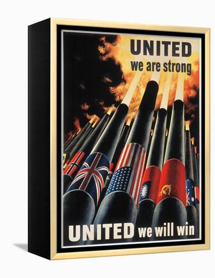 WWII: Allied Victory-null-Framed Premier Image Canvas