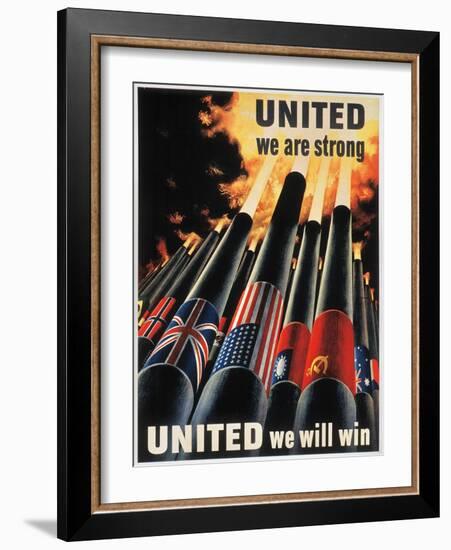 WWII: Allied Victory-null-Framed Giclee Print