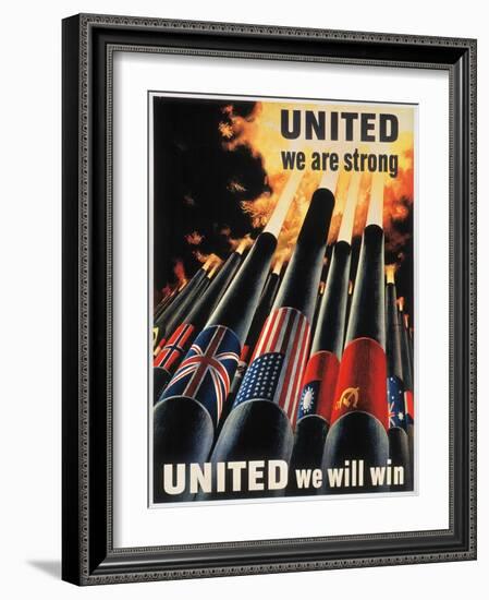 WWII: Allied Victory-null-Framed Giclee Print