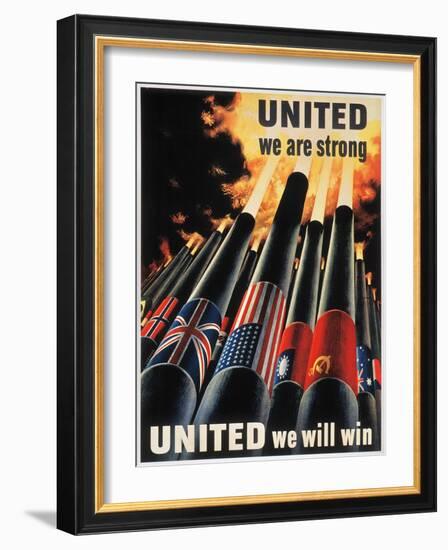 WWII: Allied Victory-null-Framed Giclee Print