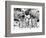 WWII Boyington and Black Sheep Crew 1944-null-Framed Photographic Print