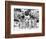 WWII Boyington and Black Sheep Crew 1944-null-Framed Photographic Print